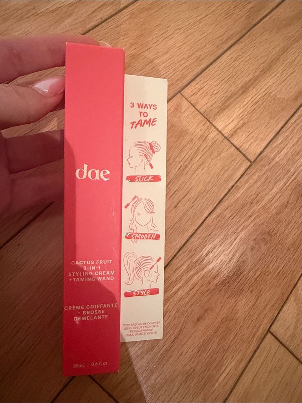 dae Cactus Fruit 3-in-1 Styling Cream + Taming Wand - Pink